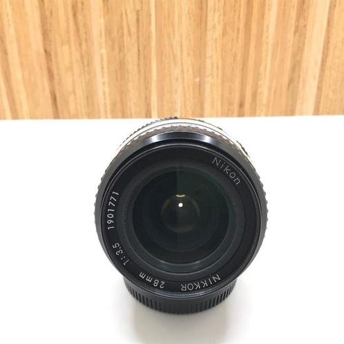 Nikon NIKKOR 28mm 1:3.5 Objectif grand-angle, Audio, Tv en Foto, Fotocamera's Analoog