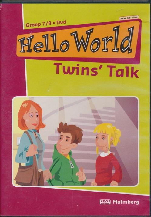 Hello World versie 2 DVD Twins Talk, Livres, Livres scolaires, Envoi