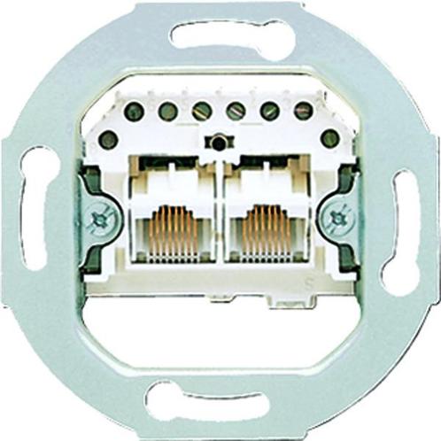 Jung Basic Element Data Socket Twisted Pair - UAE2X8UPO, Doe-het-zelf en Bouw, Elektriciteit en Kabels, Verzenden