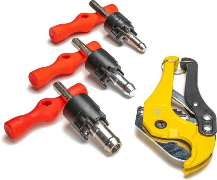 FvT Knip en ontbraam set voor meerlagenbuis – Knippen tot 42, Doe-het-zelf en Bouw, Gereedschap | Handgereedschap, Zo goed als nieuw