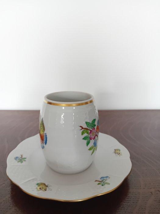 Herend - Jampot - Koningin Victoria - Porselein, Antiquités & Art, Antiquités | Meubles | Tables