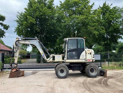 Veiling: Wielgraafmachine Terex TW85 Diesel 2008, Zakelijke goederen, Machines en Bouw | Kranen en Graafmachines, Ophalen