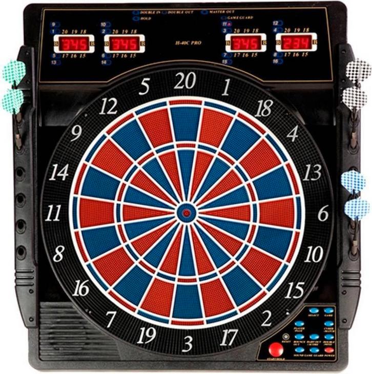 2dekans | Karella - CB-50 Elektronisch Dartbord - Darts, Sport en Fitness, Darts, Ophalen of Verzenden