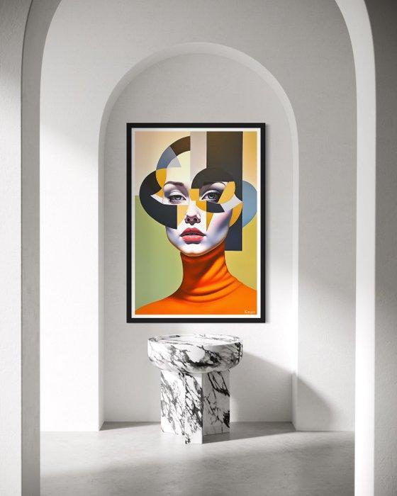 KAUGER (1972) - Sophie Toile XL 1/1, Antiek en Kunst, Kunst | Schilderijen | Modern