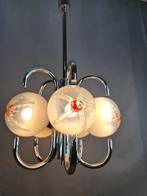 Plafonnier - Métal, Verre, Antiek en Kunst