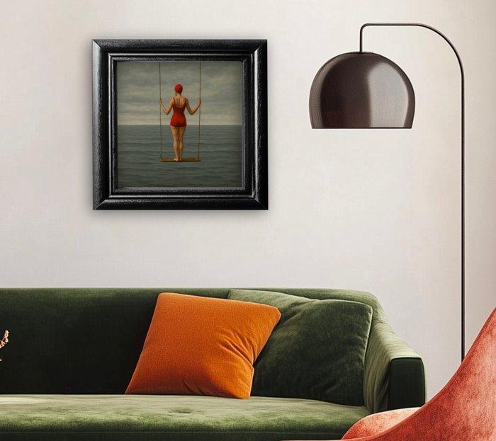 Le Yack - The Swing of Elsewhere - Hand signed, Antiek en Kunst, Antiek | Overige Antiek