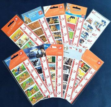 Belgique  - 10 ensembles de Duostamps, frappés par 5 (dans