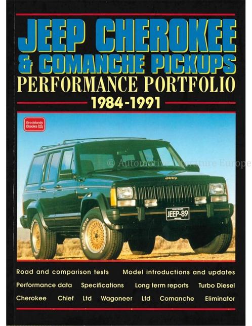 JEEP CHEROKEE & COMANCHE PICKUPS 1984 - 1991 (PERFORMANCE, Livres, Autos | Livres