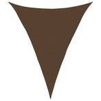 Schaduwdoek Bruin 4x5x5m | Retour Deal | Terras Overkappi..., Tuin en Terras, Schaduwdoeken, Verzenden, Nieuw