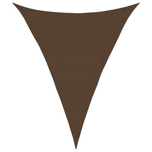 Schaduwdoek Bruin 4x5x5m | Retour Deal | Terras Overkappi..., Tuin en Terras, Schaduwdoeken, Nieuw, Verzenden