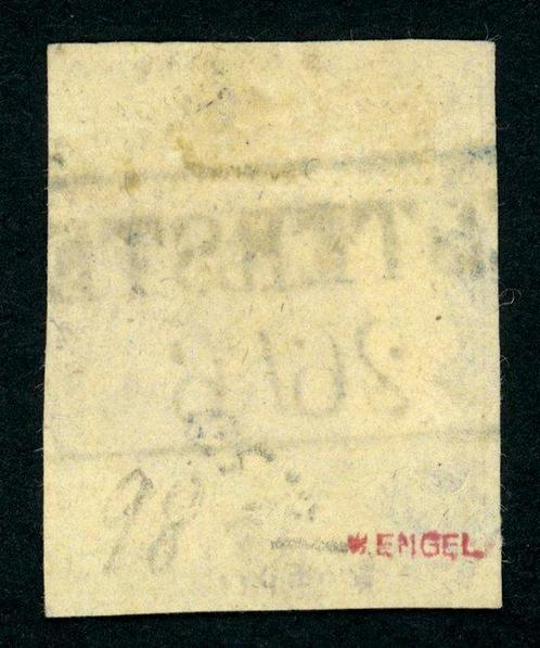 Oldenburg 1859 - breed gerand, gestempeld 3 Gr zwart op, Postzegels en Munten, Postzegels | Europa | Duitsland