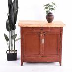 Table de chevet vintage | Ancienne table de chevet en bois