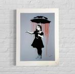 Genummerde Editie BANKSY Girl With Umbrella Lola, Verzenden