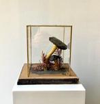 Anatomisch model - Glas, Hout - 1950-1960 - Botanisch, Antiek en Kunst