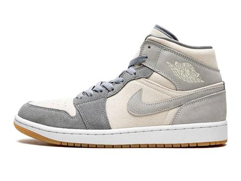 Air Jordan 1 Mid SE Coconut Milk - Maat 40 EU, Kleding | Heren, Schoenen, Ophalen of Verzenden