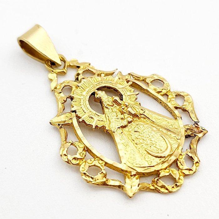 Kruishanger - 18 karaat Geel goud, Handtassen en Accessoires, Antieke sieraden