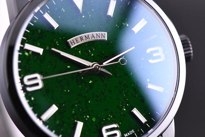 Hermann Stellar Black PVD - Automatic Swiss Made -, Handtassen en Accessoires, Horloges | Heren