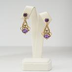 Zonder minimumprijs - Oorbellen Zilver Amethist - Met, Nieuw