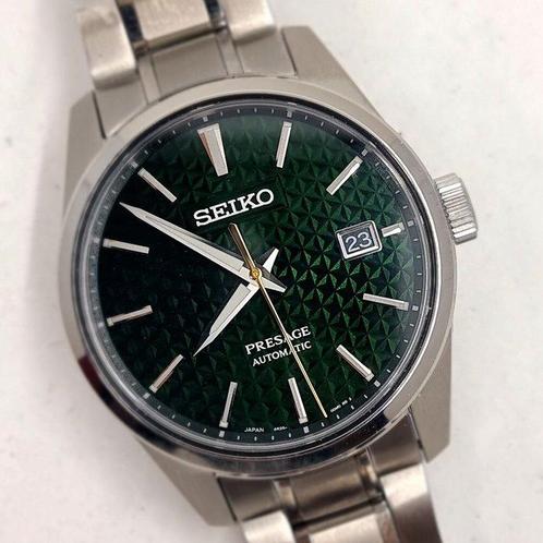 Seiko - Presage Sharp Edged - SPB169J1 - Homme - 2020 et, Handtassen en Accessoires, Horloges | Heren