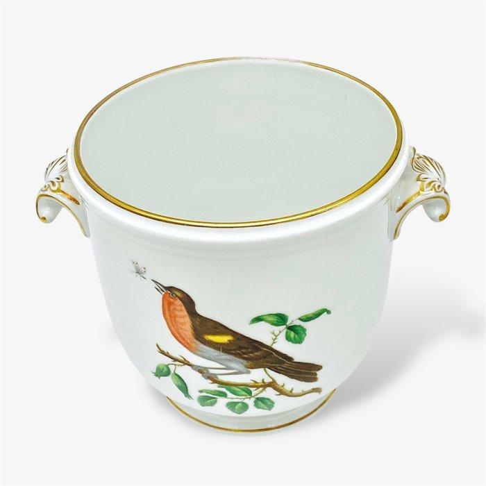 Richard Ginori - Bloempot - Vogelillustratie, groot -, Antiek en Kunst, Antiek | Glaswerk en Kristal