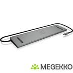 ICY BOX-DK2106-C notebook dock & poortreplicator Bedraad USB, Computers en Software, Verzenden, Nieuw