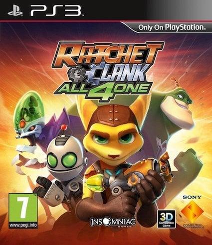 Ratchet & Clank All 4 One (PS3 Games) (Playstation 3), Games en Spelcomputers, Games | Sony PlayStation 3, Zo goed als nieuw, Ophalen of Verzenden