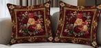 Barok-stijl kussenhoezen met bloemmotieven - Kussen (2)