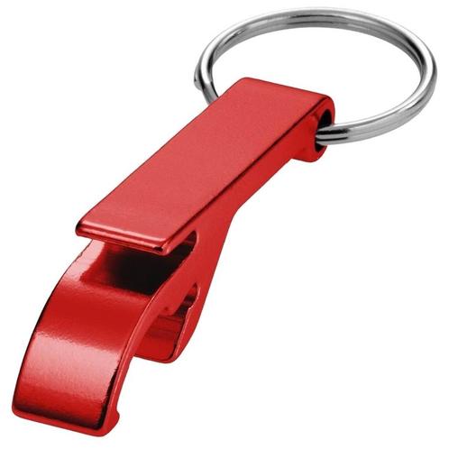 Fako Bijoux® - Flesopener - Sleutelhanger - Rood, Verzamelen, Sleutelhangers, Verzenden