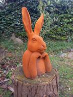 Sculpture, THINKING RABBIT - 40 cm - Fonte