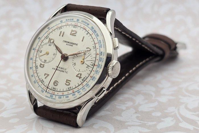 Chronographe Suisse - Cal. Landeron 148 - Zonder, Bijoux, Sacs & Beauté, Montres | Hommes