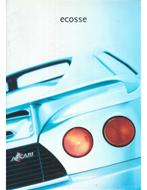 2000 ASCARI ECOSSE BROCHURE ENGELS, Boeken, Ophalen of Verzenden, Nieuw
