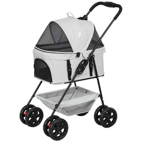 TRUUSK 3-in-1 Hondenbuggy en Kattenwagen - Opvouwbaar met Dr, Dieren en Toebehoren, Honden-accessoires, Verzenden