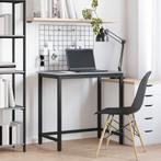 vidaXL Tafel Grijs Sonoma 100 x 50 x 76,5 cm Engineered hout, Huis en Inrichting, Bureaus, Verzenden, Nieuw