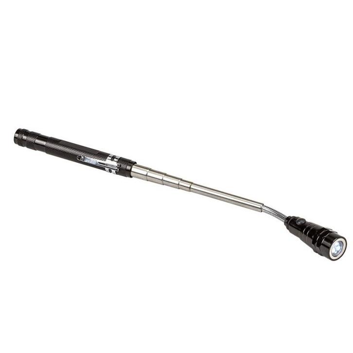 Telescopische LED zaklamp met magnetische kop, Bricolage & Construction, Outillage | Autres Machines, Enlèvement ou Envoi
