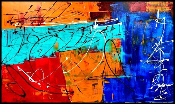 Luc Mora - Expression du moment - XXL, Antiek en Kunst, Kunst | Designobjecten