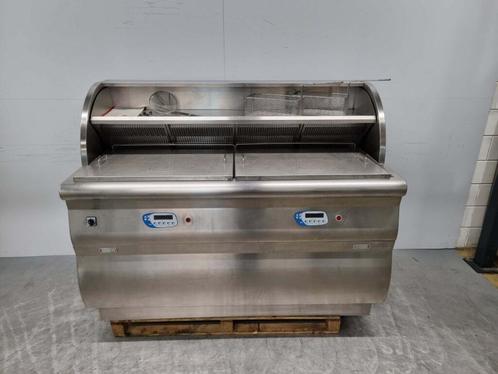 Friteuse Perfecta Vis-Eco en acier inoxydable Friteuse 2, Zakelijke goederen, Horeca | Overige, Verzenden