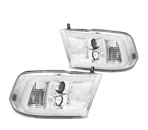 PHARES DODGE RAM 09-18 FEUX DIURNES 09-18 CHROMÉ, Auto-onderdelen, Verlichting, Verzenden
