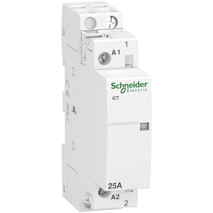 Schneider Electric ICT 25A Enkelpolige NO Contactor 230V -, Doe-het-zelf en Bouw, Elektriciteit en Kabels, Verzenden