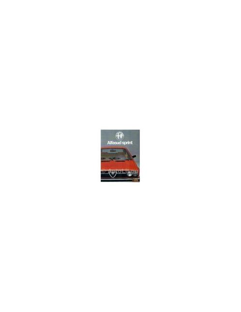 1978 Alfa Romeo Alfasud Sprint Brochure Nederlands, Boeken, Auto's | Folders en Tijdschriften, Ophalen of Verzenden