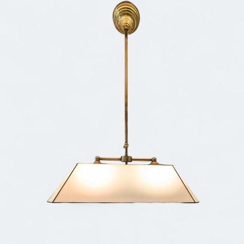 Plafondlamp - Messing, kunstof/plastic, Antiek en Kunst, Curiosa en Brocante