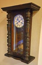 Wandklok - Junghans - Hout, Messing, Glas - 1940-1950