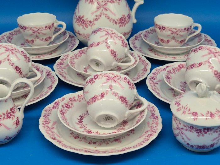 Lorenz Hutschenreuther Germany – Kaffeeservice „Rosa, Antiek en Kunst, Antiek | Meubels | Tafels