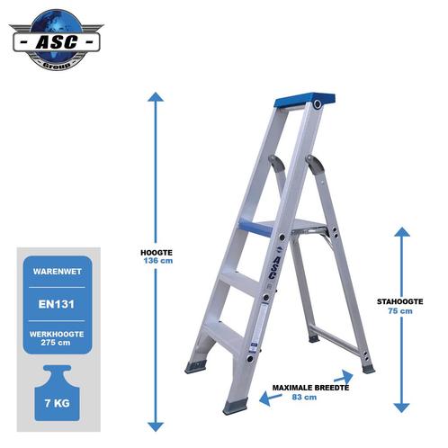 ASC Bordestrap, Doe-het-zelf en Bouw, Ladders en Trappen, Trap, Nieuw, Verzenden
