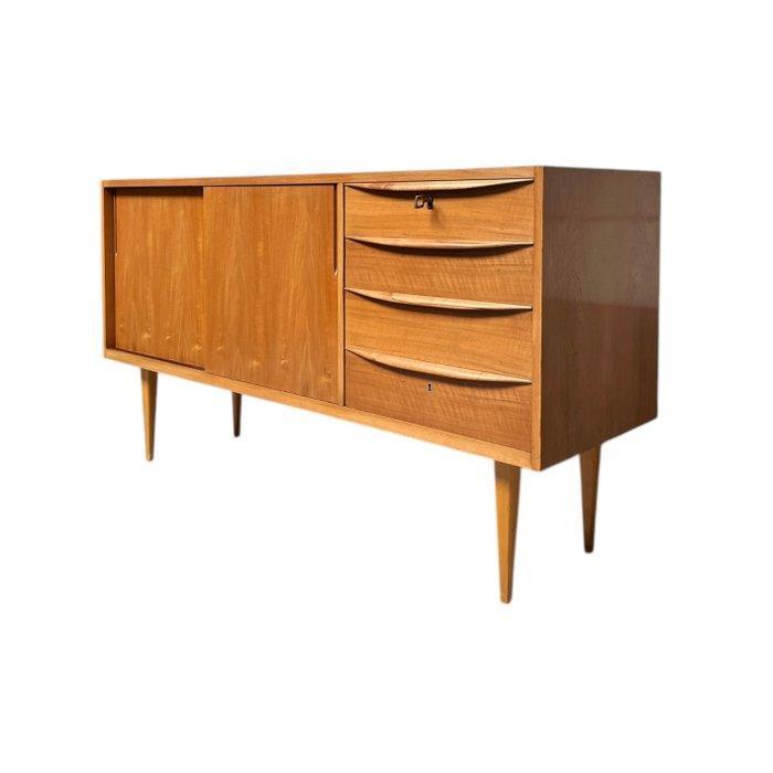 Dressoir - Hout - Mid-century sideboard uit de jaren 1960, Antiek en Kunst, Kunst | Designobjecten