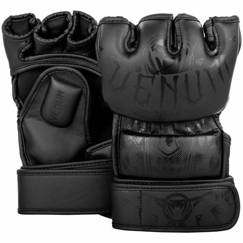 Venum Gladiator 3.0 MMA Handschoenen Zwart Zwart Venum Gear, Sport en Fitness, Vechtsporten en Zelfverdediging, Vechtsportbescherming