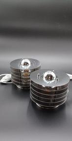 Reggiani - Goffredo Reggiani - Nachtlampje (2) - Staal -, Antiek en Kunst