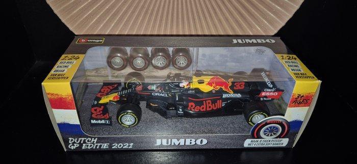 JUMBO, max verstappen 1:24 - Modelauto (2) - Red Bull Racing, Hobby en Vrije tijd, Modelauto's | 1:5 tot 1:12