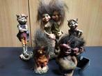 Miniatuur beeldje - Lot de figurines Pixies & trolls (5) -, Antiquités & Art, Curiosités & Brocante