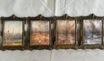 Cadre photo (4)- Petites peintures des quatre saisons en