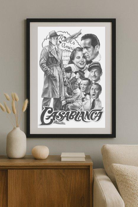 Oscar Garcia Calibos - CASABLANCA - CASABLANCA - A Noir, Verzamelen, Film en Tv